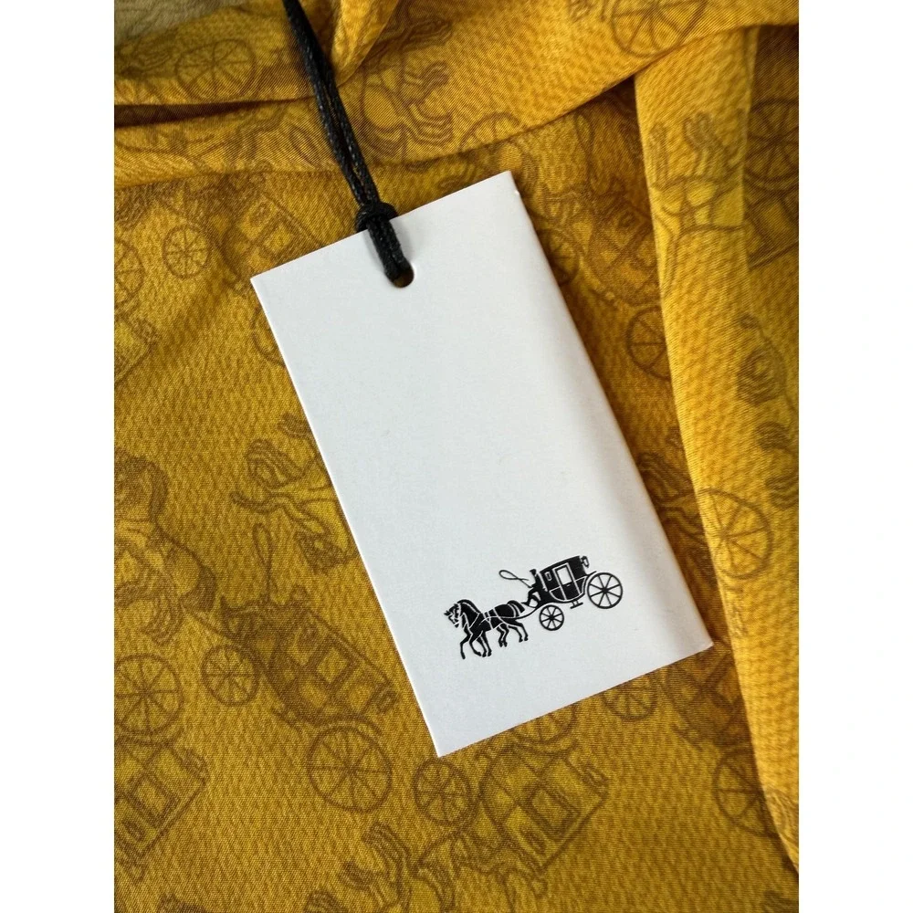 Coach blouse womens